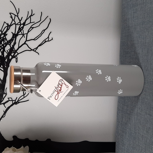 Stainless Steel Insulated Bottle Love My Rescue Dog Cat Shelter Pet Adoption - Picture 2 of 6